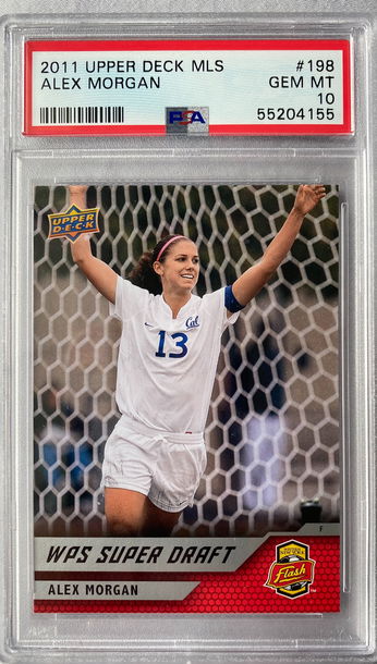2011 Upper Deck Alex Morgan Rookie PSA 10 Gem Mint