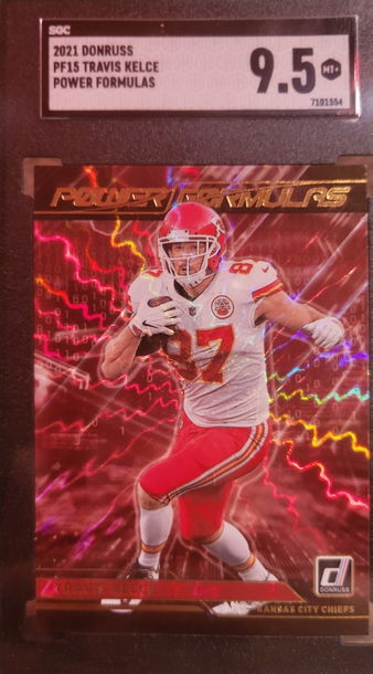 2021 Donruss #PF15 Travis Kelce Power Formulas