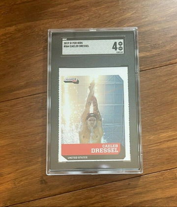 2019 SI For Kids Caeleb Dressel Rookie #864 SGC 4 Sports Illustrated Olympics