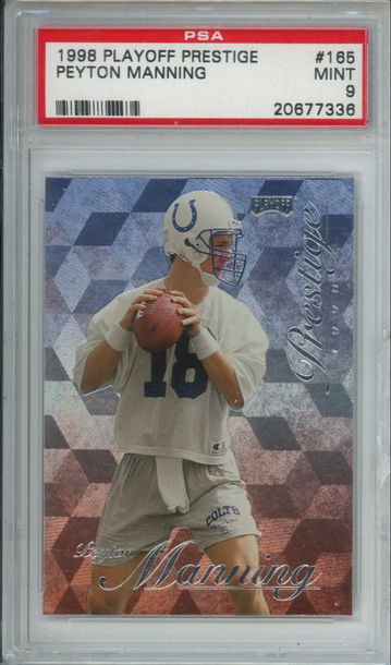 PEYTON MANNING 1998 PLAYOFF PRESTIGE