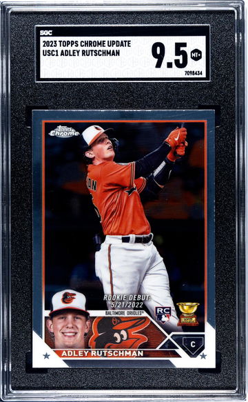 2023 Topps Chrome Update #USC1 Adley Rutschman SGC 9.5