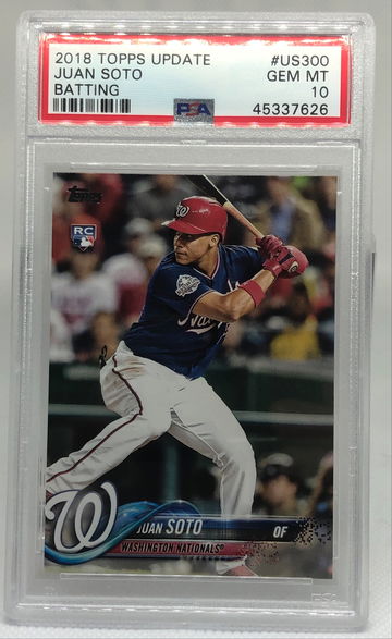 Juan Soto 2018 Topps Update #US300 PSA 10