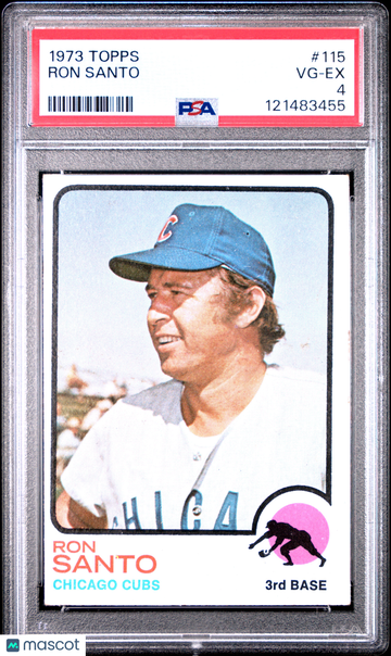 1973 Topps Ron Santo #115 PSA 4