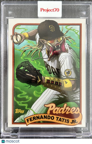 2021 Topps Project70 Fernando Tatis Jr. #411 Artist: Alex Pardee