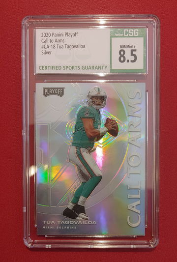 2020 Panini Playoff Behind The Numbers Silver Tua Tagovailoa