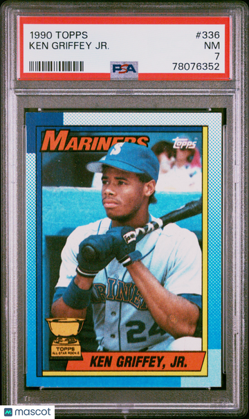 1990 Topps Ken Griffey JR. #336 PSA 7