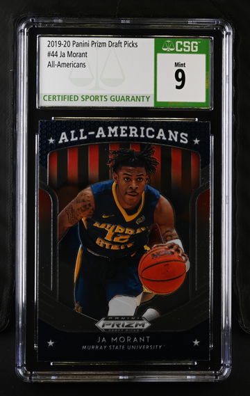 2019 JA MORANT ALL AMERICANS DRAFT PICK PRIZM