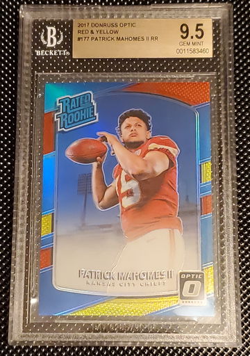 Patrick Mahomes Optic Red Yellow RR