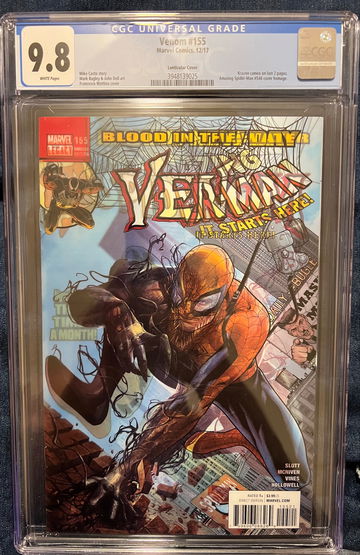 Venom #155 Lenticular Cover- CGC 9.8