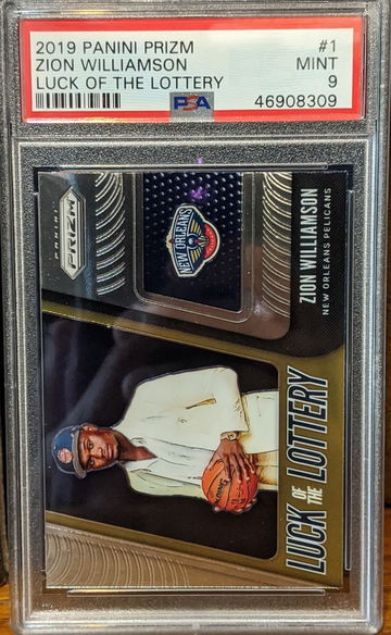 Zion Williamson Luck of the Lottery