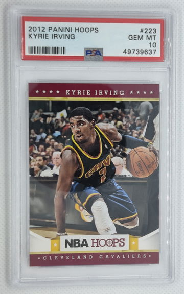 KYRIE IRVING 2012 NBA Hoops Rookie RC #223 - PSA 10 GEM MINT