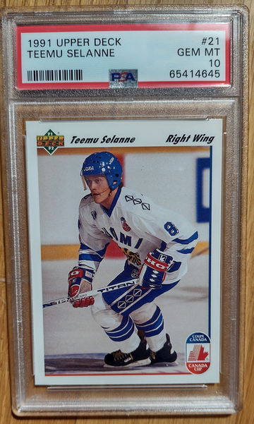 1991 Upper Deck Teemu Selanne PSA 10