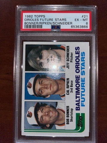 1982 Topps Cal Ripken Jr RC