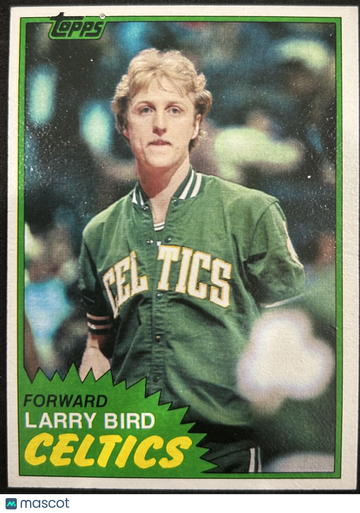 1981 Topps Larry Bird #4