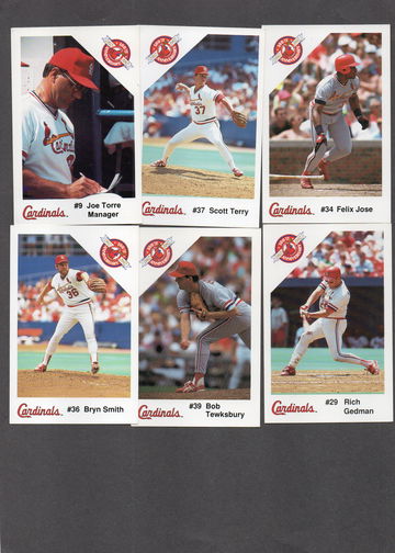1892-1992 Cardinals 100th Anniversary lot (14) Oddball