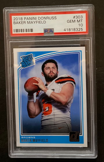 2018 Panini Donruss Baker Mayfield 