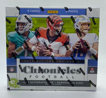 2020 Chronicles Football Hobby Box