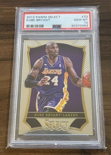 2013 Panini Select Kobe Bryant PSA 10 #33