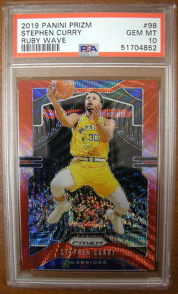 Curry Ruby Wave PSA 10 & Barrett Orange Ice PSA 9