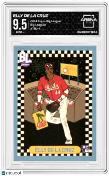 2024 Topps Big League Elly De La Cruz #TBL-4 RC Arena Club 9.5