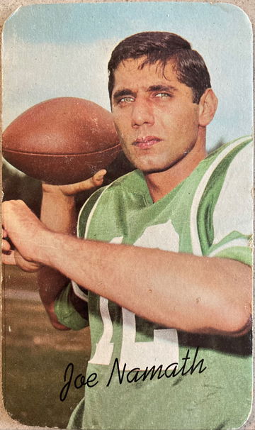 Joe Namath 1970 Topps Super