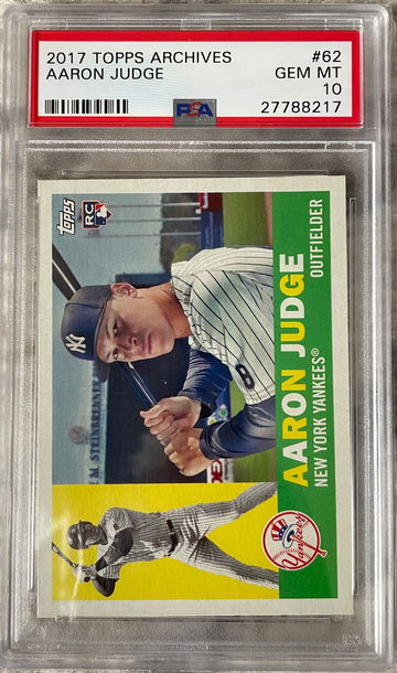 2017 Topps Archives Aaron Judge PSA 10