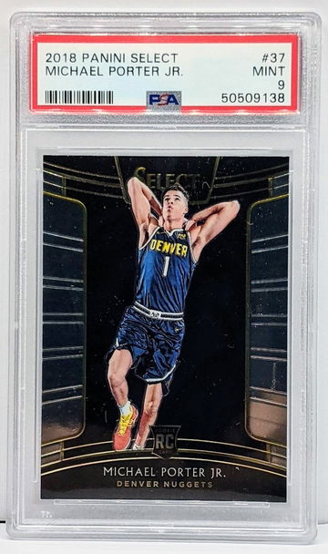 2018 Select Concourse Michael Porter Jr. PSA 9