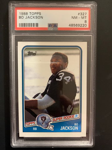 1988 Topps Bo Jackson RC #327