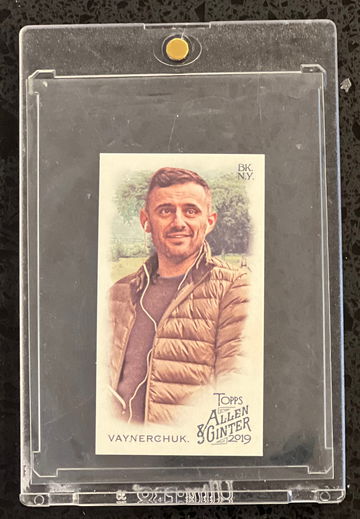 2019 Allen & Ginter Gary Vaynerchuck Mini Ginter Back SP