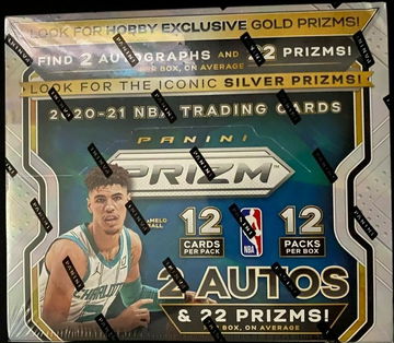 2020-21 Panini Prizm NBA Basketball Hobby Box