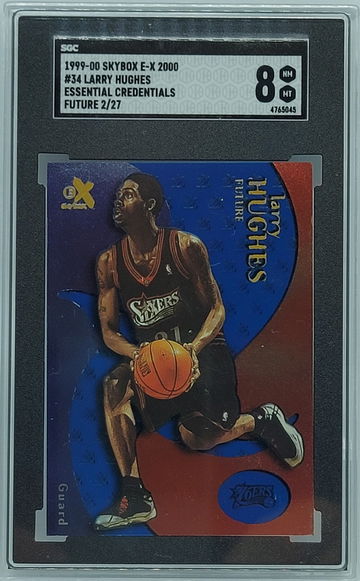 1999-00 E-X 2000 Essential Credentials Larry Hughes 