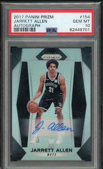 2017 Prizm Jarrett Allen Autograph PSA 10