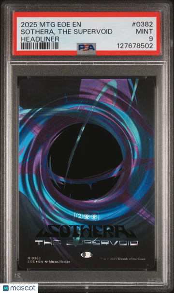 Edge Of Eternities Sothera, The Supervoid Headliner PSA 9 #0382