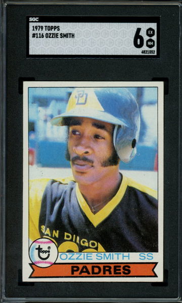 1979 Topps Ozzie Smith Rookie #116 SGC EX-NM 6