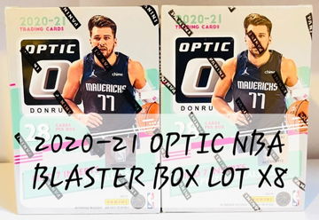 2020-21 Optic Basketball Blaster Box Lot x8