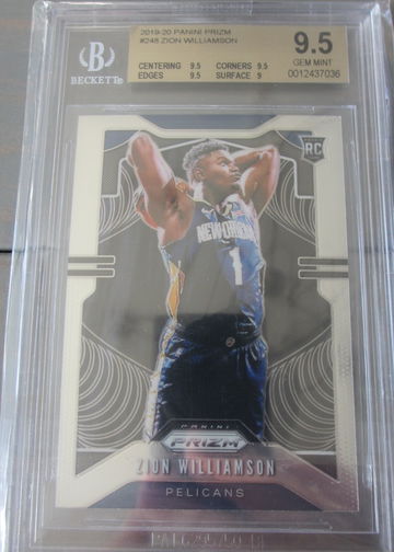 Zion Williamson 2019-20 Panini Prizm #248 BGS 9.5