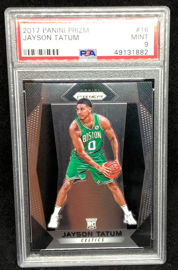 Jayson Tatum 2017 Prizm PSA 9 Mint Rookie Rc