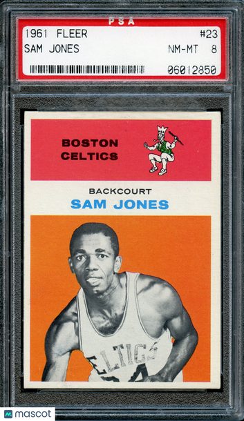 1961 Fleer Sam Jones #23 PSA 8