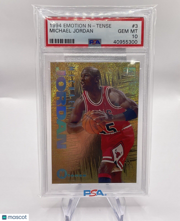 1994 Skybox Emotion N-Tense #3 Michael Jordan PSA 10 Gem Mint