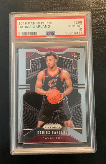 2019 Prizm Darius Garland PSA 10 #288 gem mint