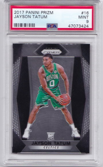 Jayson Tatum 2017 Prizm PSA 9