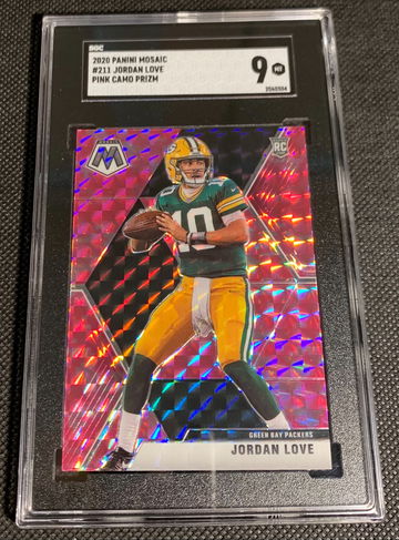 2020 Mosaic Jordan Love Pink Camo