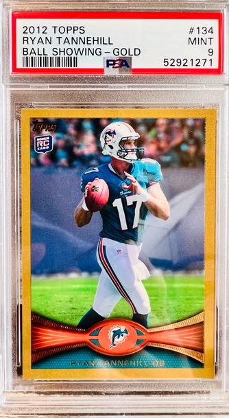 ⭐️ 2012 RYAN TANNEHILL TOPPS GOLD /2012 PSA 9 RC 🔥📈 
