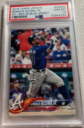 2018 Topps Update Ronald Acuna Jr. PSA 10