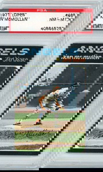 1971 Topps Ken McMullen #485 PSA 8 P1344