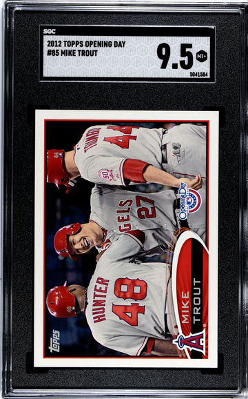 2012 Topps Opening Day Mike Trout SGC 9.5
