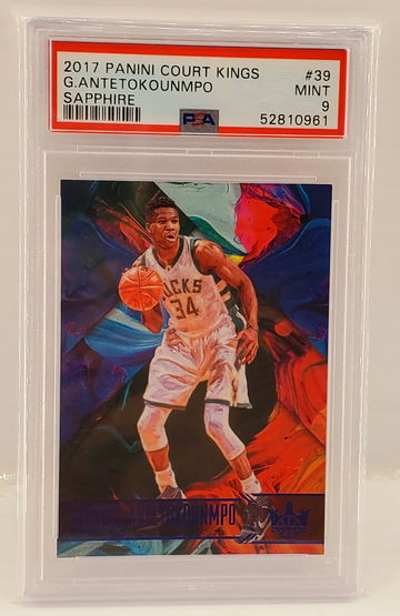 2017 Panini Court King  #/25 Giannis Antetokounmpo PSA 9 SSP