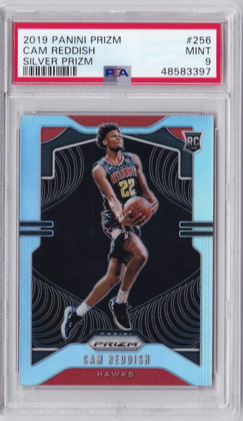 Cam Reddish 2019 Prizm Silver PSA 9 Rookie