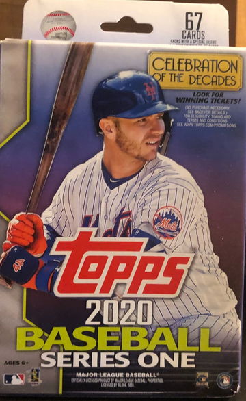 2020 Topps Series One Walgreens Hanger Box