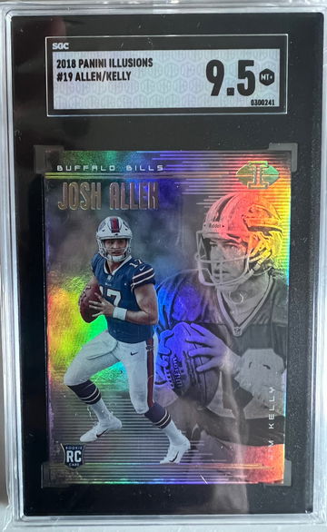 2018 Josh Allen Illusions 9.5
